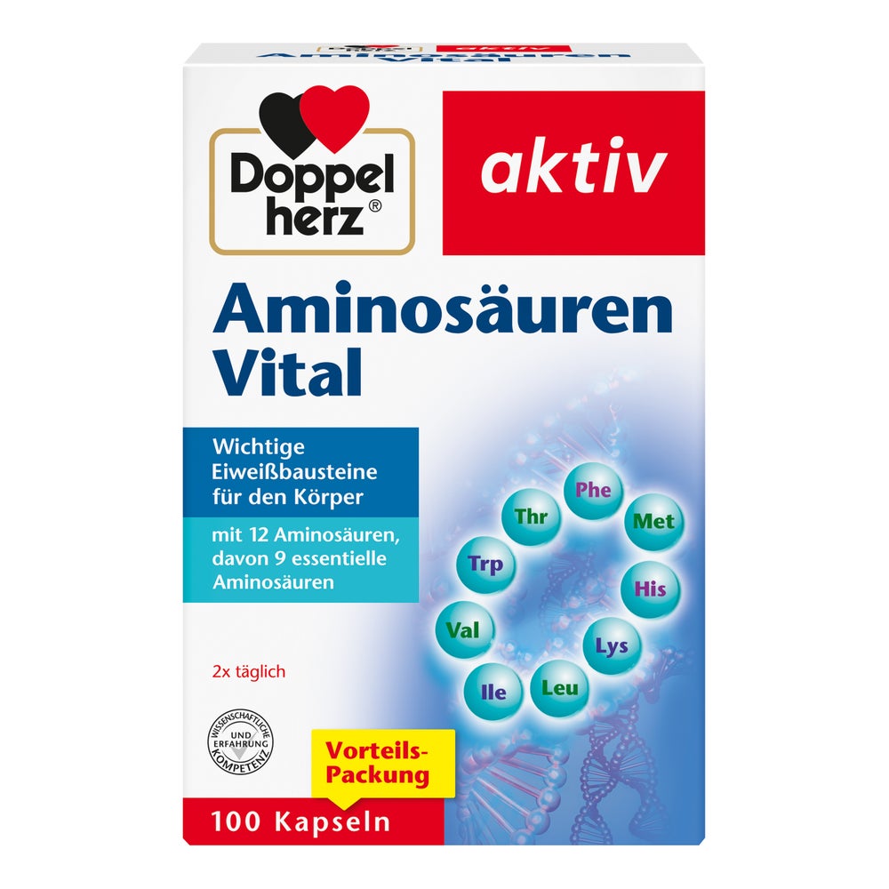Doppelherz Aminosäuren Vital Kapseln 100 St