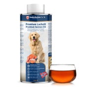 Veddelholzer Lachsöl für Hunde 1 Liter Omega 3 & Vitamin E 1000 ml