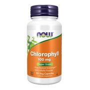NOW Foods Chlorophyll 100mg 90 Vegane Kapseln 90 St