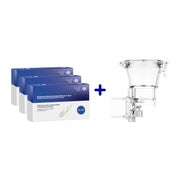 IEA Medical Kochsalzlösung und Ersatz Wasserbehälter für Inhalator 2 St
