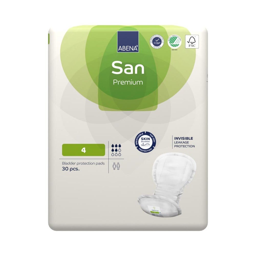 Abena San Premium 4 Inkontinenzeinlagen 800 ml 30 St