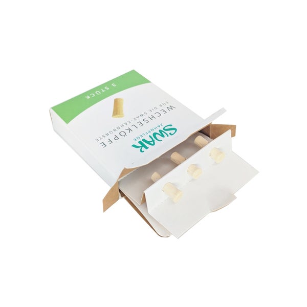 SWAK- Miswak- Wechselköpfe 3er-Pack - für SWAK Zahnbürste 3 St