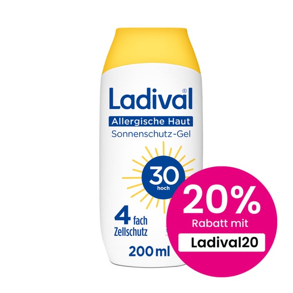 Ladival Allergische Haut Sonnenschutz-Gel LSF30 200 ml