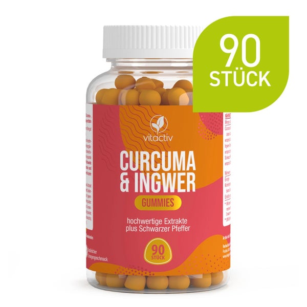 Vitactiv CURCUMA & INGWER GUMMIES 90 St