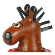 Scherzkondom «Hengst»: Handbemaltes Design, latex (1 Stück) 1 St