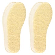 Lammfellsohlen Einlegesohlen Damen Herren 46 2 Paar Beige La 1 St