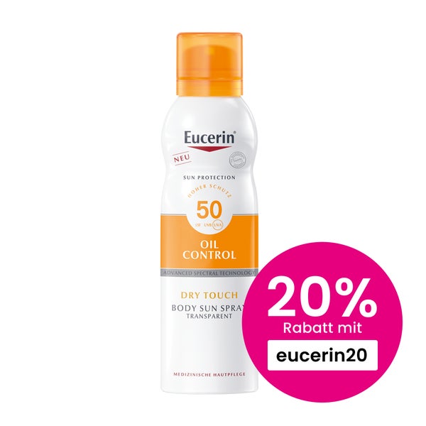 Eucerin Oil Control Dry Touch Spray LSF 50 200 ml