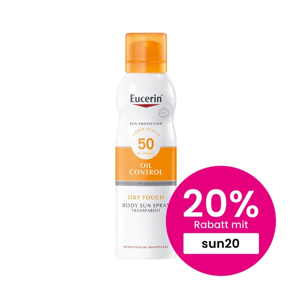 Eucerin Oil Control Dry Touch Spray LSF 50 200 ml