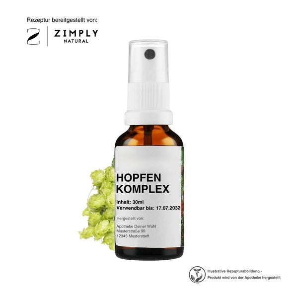 Zimply Natural HOPFEN KOMPLEX - Pflanzbasierte Rezeptur 30 ml