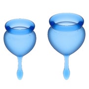 Satisfyer - Satisfyer - Feel Good Menstrual Cup Lila 15 + 20 ml
