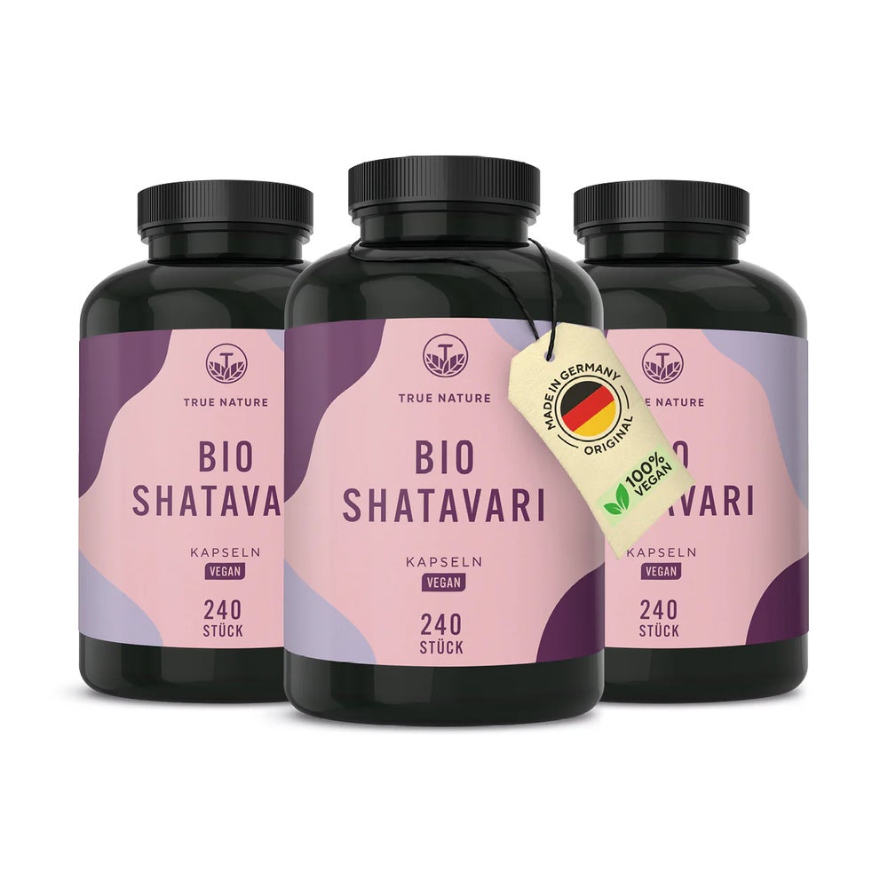 Bio Shatavari Kapseln - Ayurveda-Superfood für Frauen, Vegan