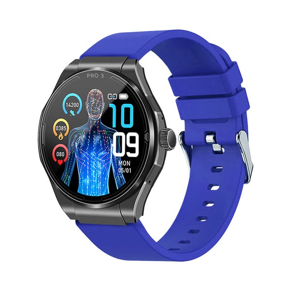 Knauermann PRO 3 (2024) Gesundheitsuhr mit Telefon & Notruffunktion SOS Taste 1 St