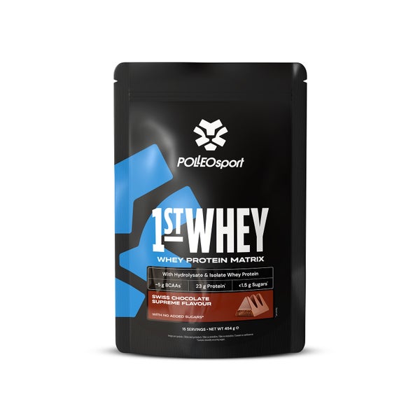 Polleo 1st Whey, 454 g, Swiss Chocolate Supreme 454 g