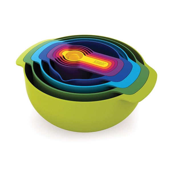 Joseph Joseph Nest   9 Plus   9 teiliges Essensvorbereitungsset   Mehrfarbig