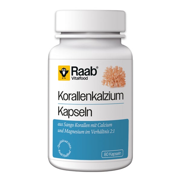 Korallenkalzium Kapseln 80 St