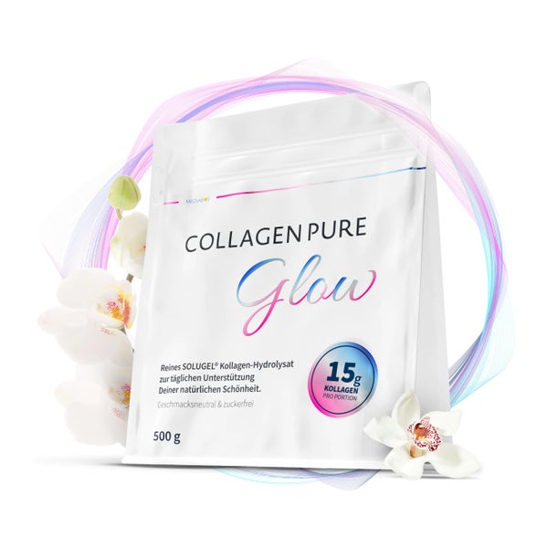 COLLAGEN PURE Glow – 100% reines Kollagen Pulver 500 g