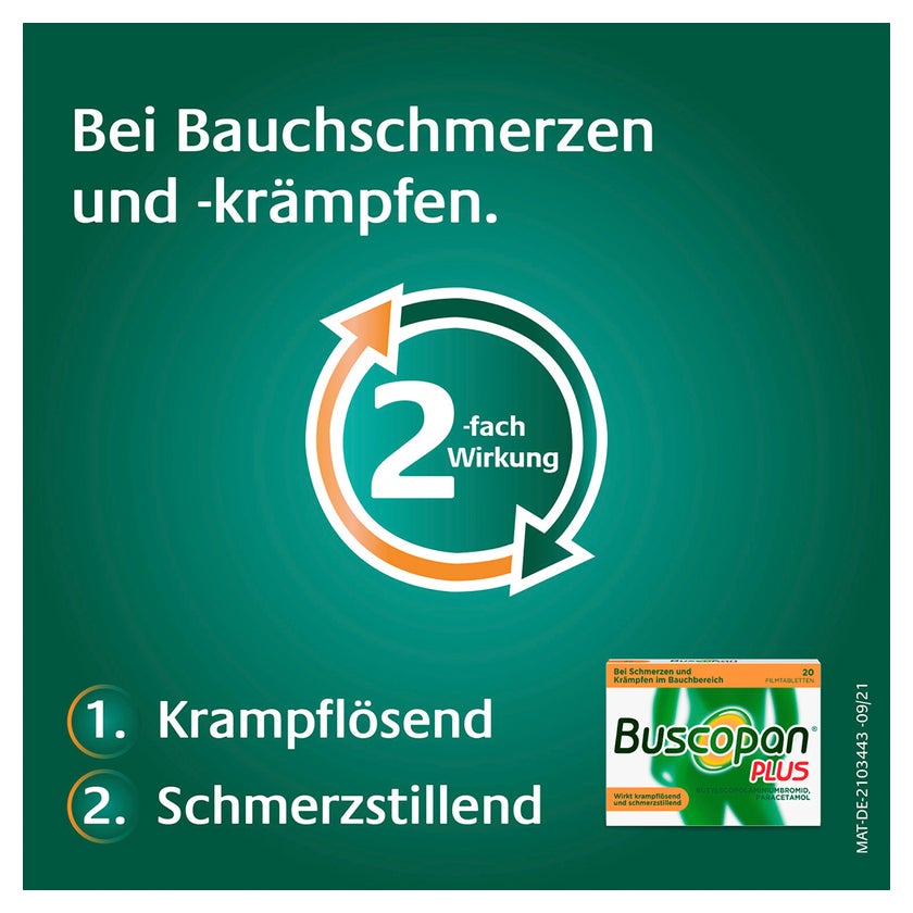 Buscopan Plus Doppelpack 2X20 St