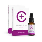 Kontrollset 2 Vitamin B12 Test + Vitamin B12 Spray vegan 1 St
