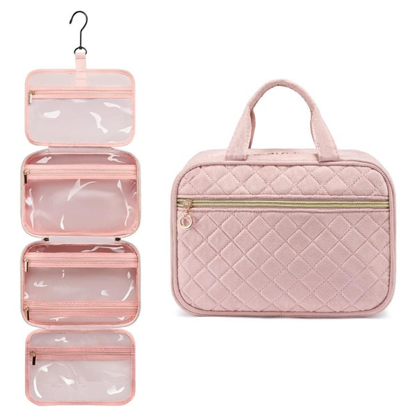 Kulturtasche Damen LOVEVOOK wasserdicht, Aufhängbar, Faltbar 1 St