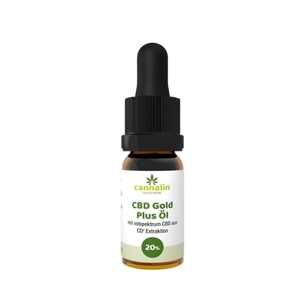 Cannalin - CBD Breitspektrum Gold Plus - THC Frei - 20% 10 ml