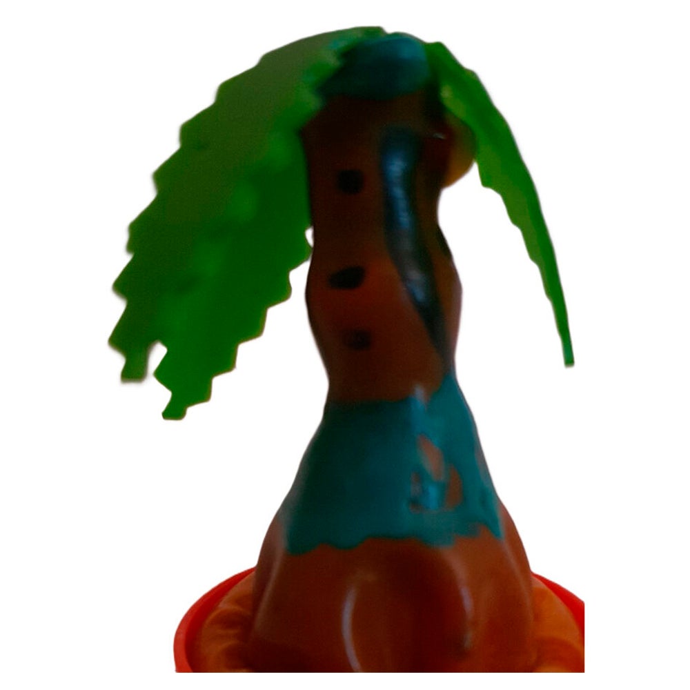 Scherzkondom „Palme“ Handbemalt, Fun-Geschenk Tropen-Flair (1 Stück) 1 St