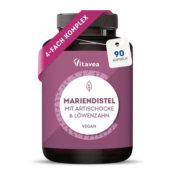 Vitavea Mariendistel Artischocke Löwenzahn Kapseln 90 St