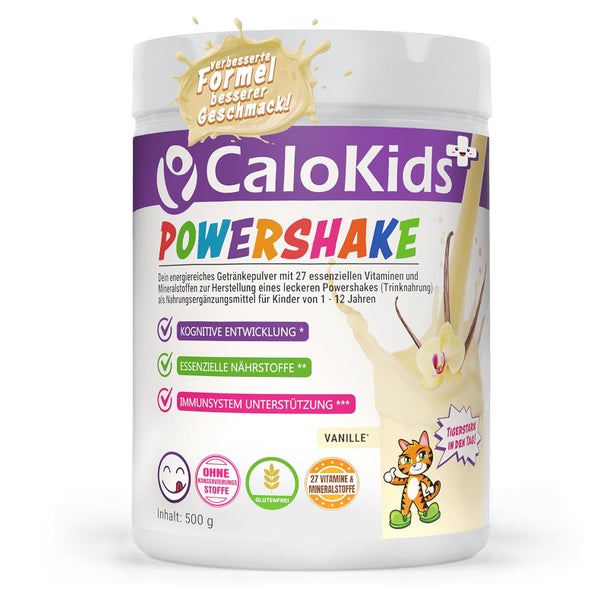 CaloKids+ Trinknahrung Kinder Powershake Vanille 500g 500 g