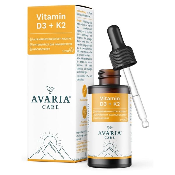 Vitamin D3 K2 – 1000 I.E., K2VITAL®, 20 µg hochdosiert 50 ml