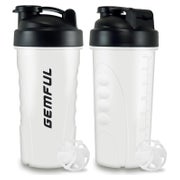 Eiweiß Shaker 2x 750ml BPA-Frei Proteinshakes Fitness-Traini 1 St