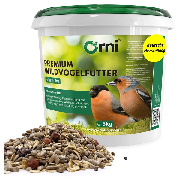 Orni Premium Streufutter Schalenlos 5kg 5 kg