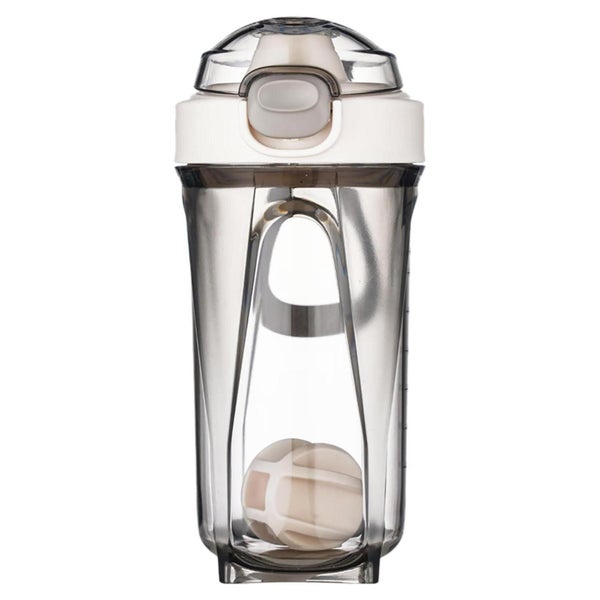 Protein Shaker 500ml Mixerball auslaufsicher Fitness Eiweiß 1 St