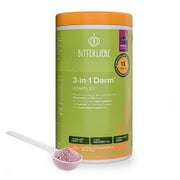 BitterLiebe 3-in-1 Darm Komplex Pulver | mit 6 Mrd. Darmbakterien 1 x 480 g