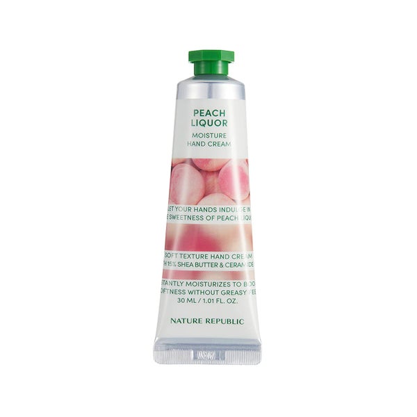 NATURE REPUBLIC - Hand & Nature Peach Liquor Hand Cream 30 ml