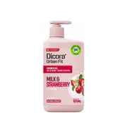 DICORA Duschgel mit Milch und Erdbeerextrakt 825 ml
