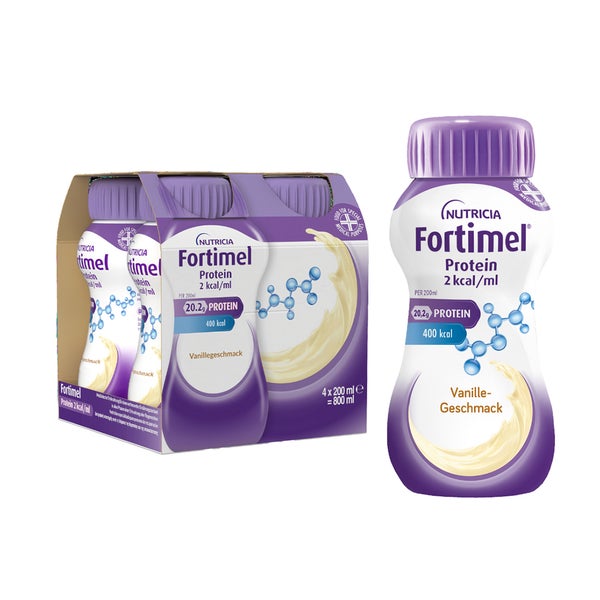 Fortimel Protein 2kcal Vanillegeschmack 32X200 ml