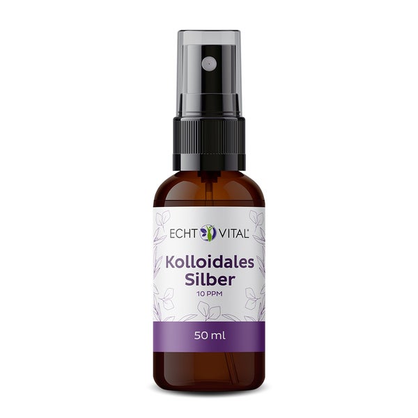 Echt Vital Kolloidales Silber 10 ppm - 50 ml