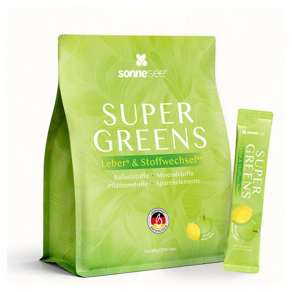 Sonnesee Super Greens mit Spirulina & Chlorella 30 St