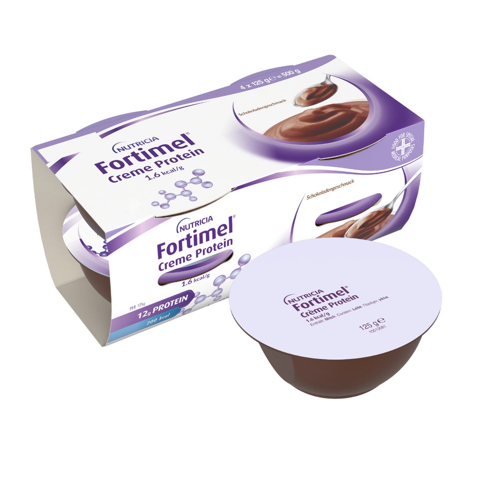 Fortimel Creme Protein Schokolade 4X125 g
