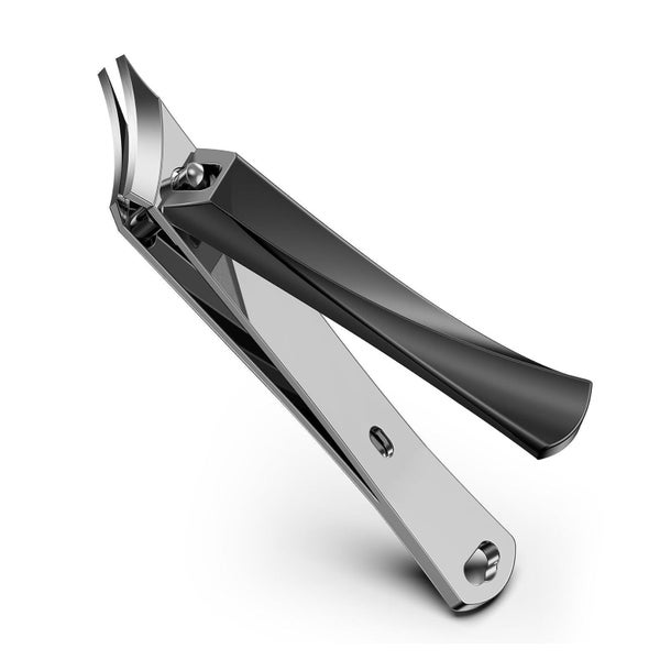 Nail Clipper Glass File Curved Blade Stainless Steel Ingrown 1 St