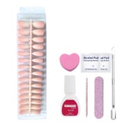 Press On Nails Gradient Ombre Nageltips 240 Coffin Gradient 1 St