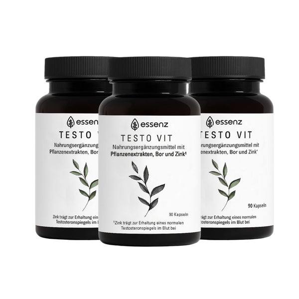 ESSENZ Testo Vit – Maca, Ashwagandha & Bockshornklee 270 St