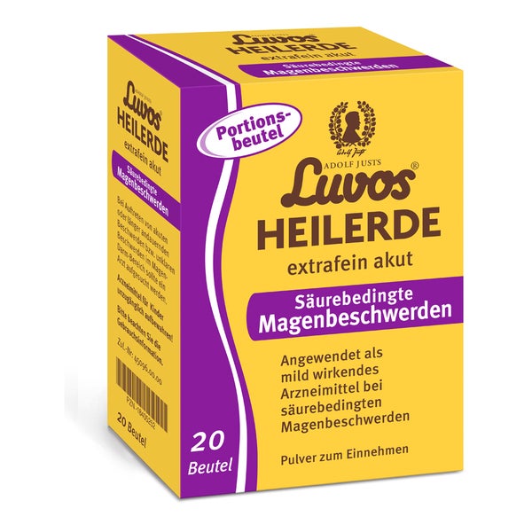 Luvos Heilerde Extrafein Akut Säureb.magenbe.btl. 20X6,5 g