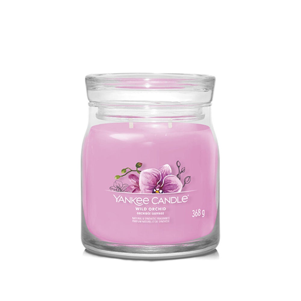 Yankee Candle Wild Orchid Signatur Kerze 368 g 0,368 kg