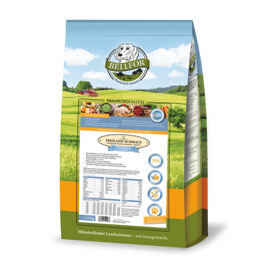 Bellfor Welpenfutter Set für kleine Rassen 2,750 g 2750 g