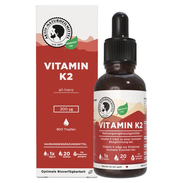 Aktiv Naturheilmittel Vitamin K2 Tropfen 20 ml