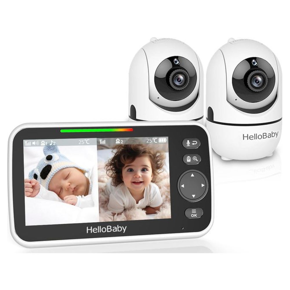 HelloBaby Babyphone mit 2 Kameras 1 St