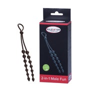 MALESATION - Penisring und Analkette 1 St
