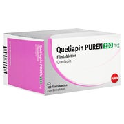 Quetiapin Puren 200 Mg Filmtabletten 100 St