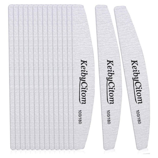 Nagelfeile Set 16 Stk Doppelseitig 100/180 Grit Emery Board 1 St