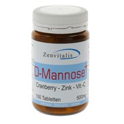 Zenvitalis D-Mannose plus Cranberry + Zink + Vitamin C 100 St